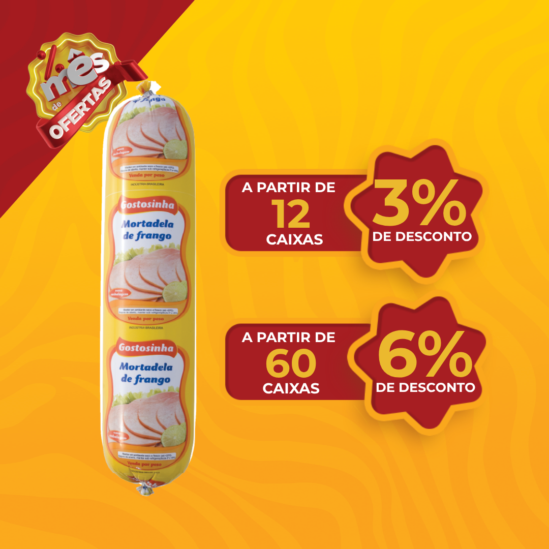 Mortadela de Frango VendaPeso - Gostosinha